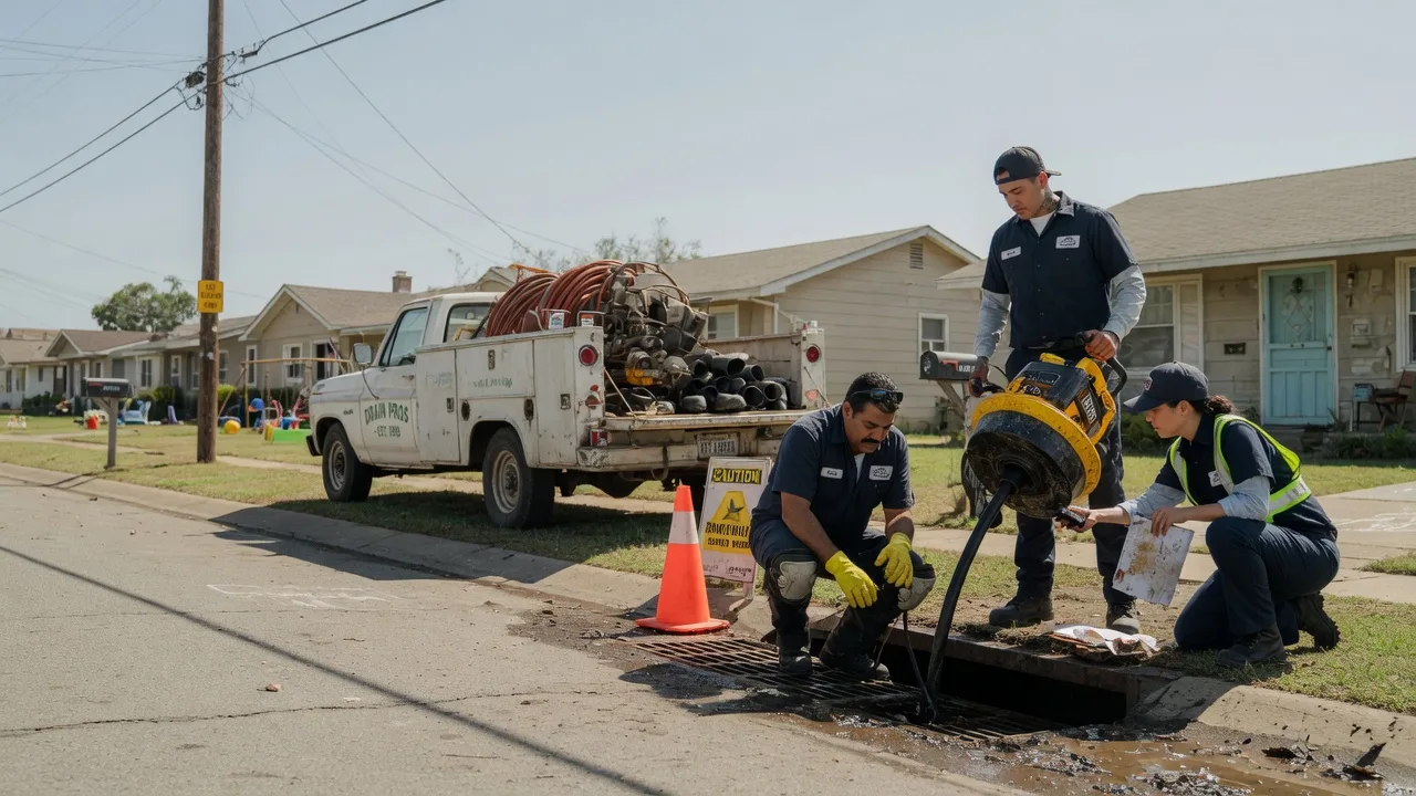 Drain Cleaning in Telephone, TX near me